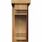 Ekena Millwork Pescadero Rough Sawn Corbel w/Backplate, Western Red Cedar, 6"W x 14"D x 14"H COR06X14X14PEC01RWR - alternate 3